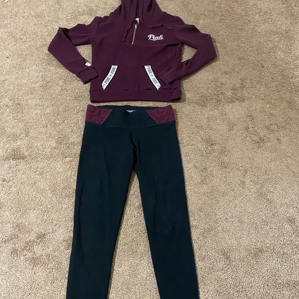 Pink VS Matching Set